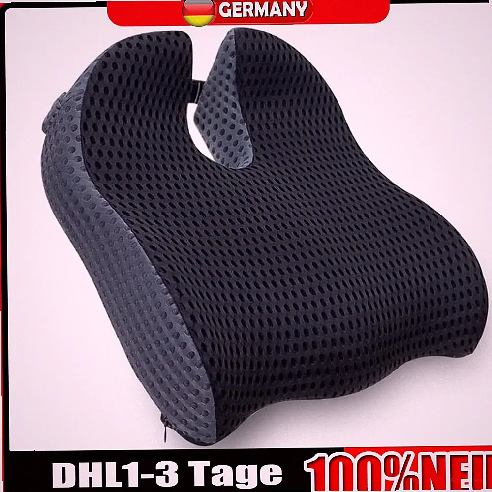 Sitzkissen Orthopädisches Keilkissen Memory Foam Ergonomisch für Fahrer Sitzkeil