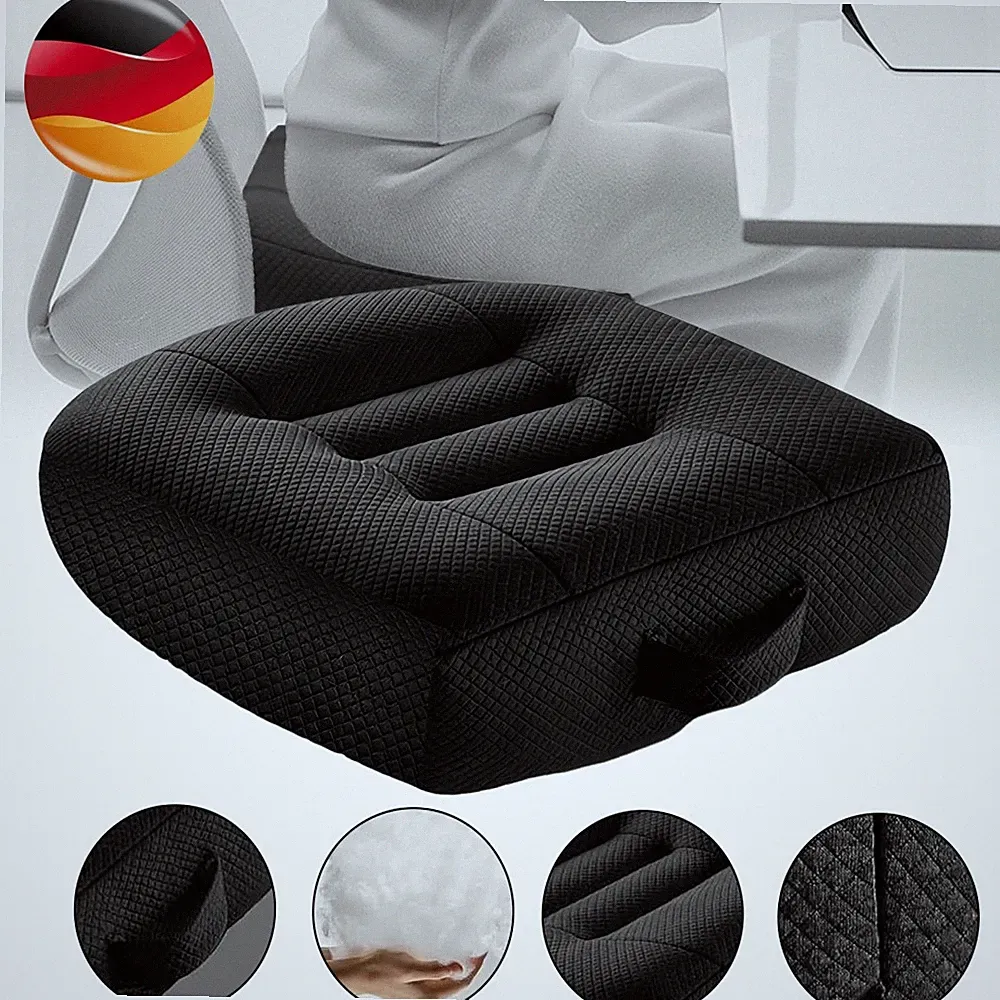 Sitzkissen Orthopädisches Sitz Keilkissen Auto Sitz Sitzerhöhung Schaum DHL