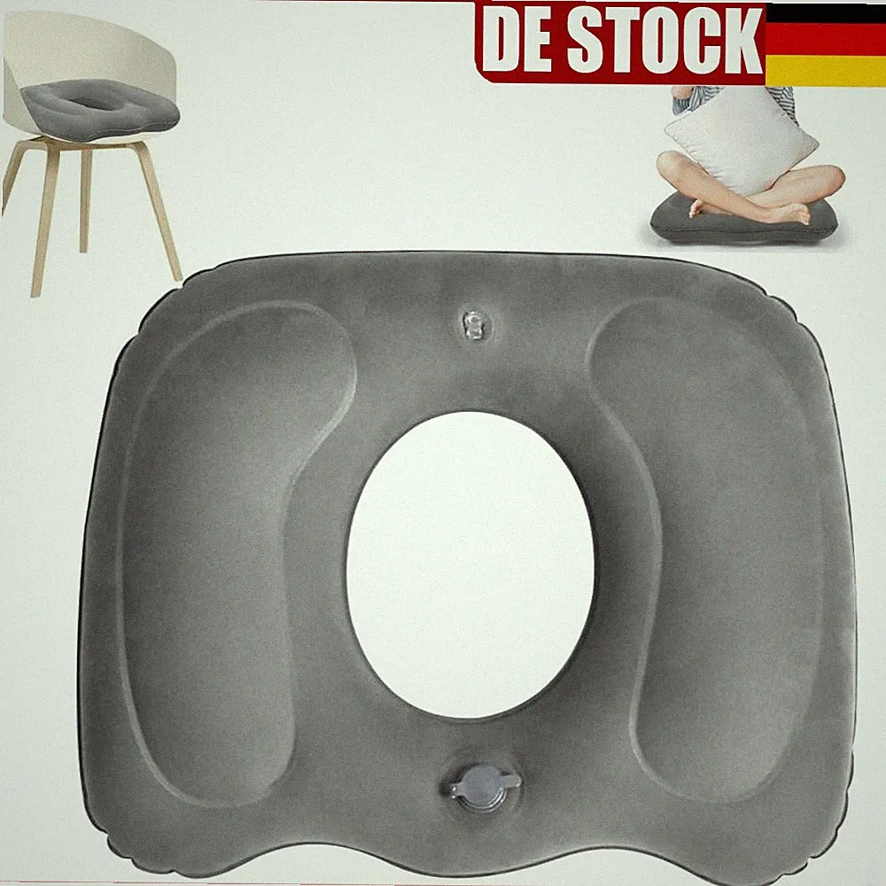 Sitzkissen Orthopädisches Steißbeinkissen Aufblasbares Sitzerhöhung Stuhlkissen