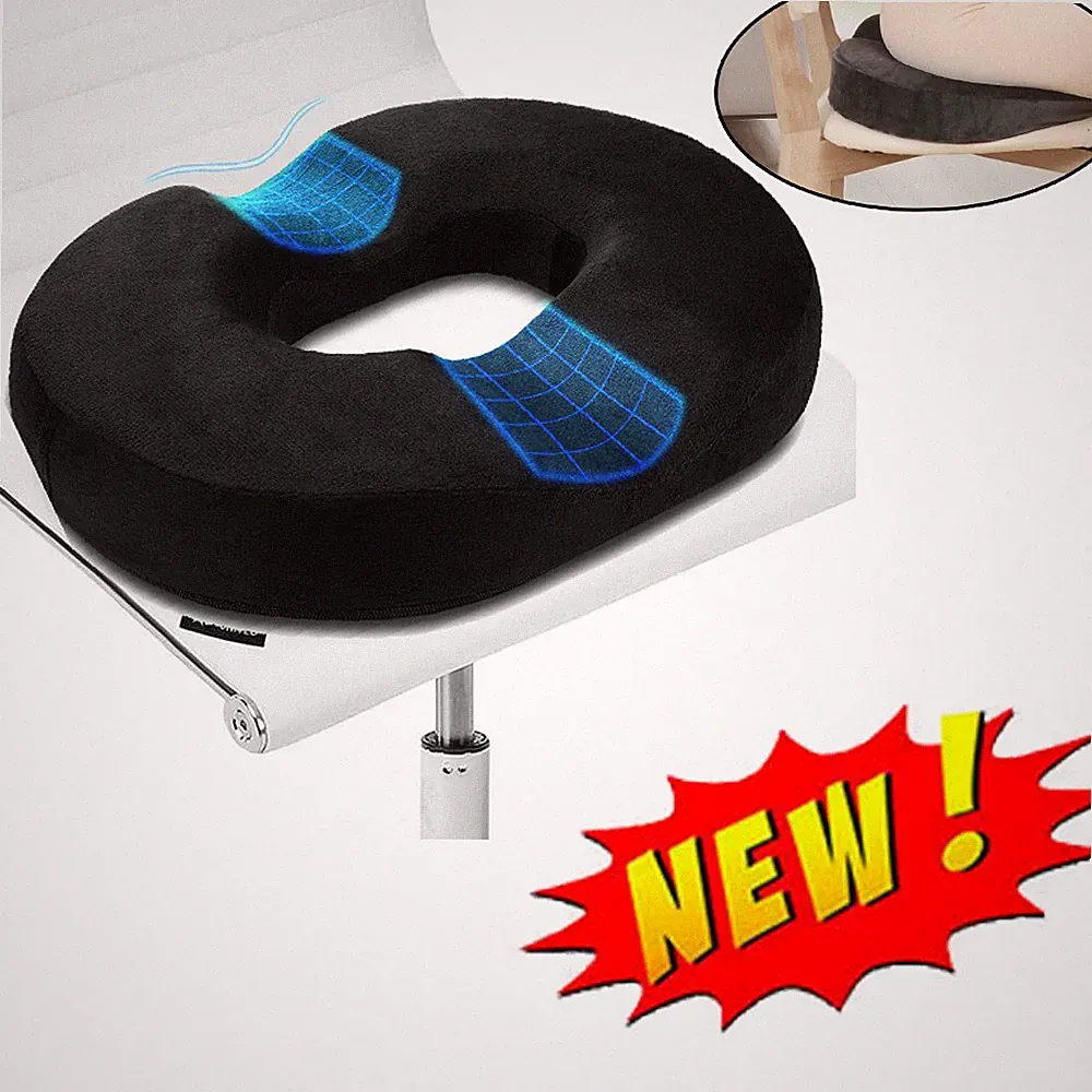 Sitzkissen Orthopädisches Steißbeinkissen Ergonomisches Memory Foam Stuhlkissen