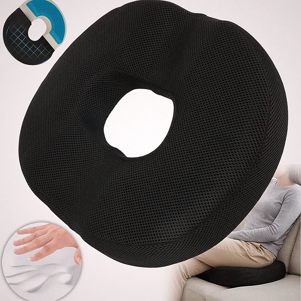 Sitzkissen Sitzerhöhung Orthopädisches Sitzkissen Ergonomisch Weich Rutschfest