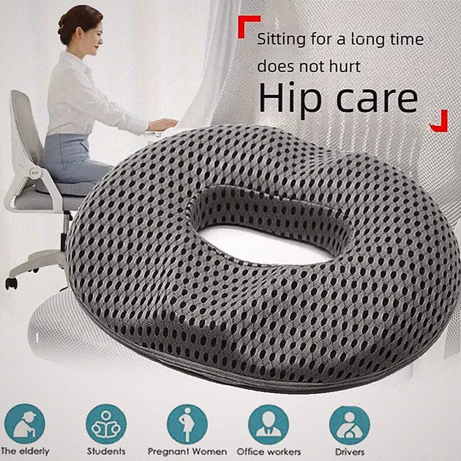 Sitzring Steißbein Orthopädisches Sitzkissen Memory Foam für Büro Auto Sofa, DHL