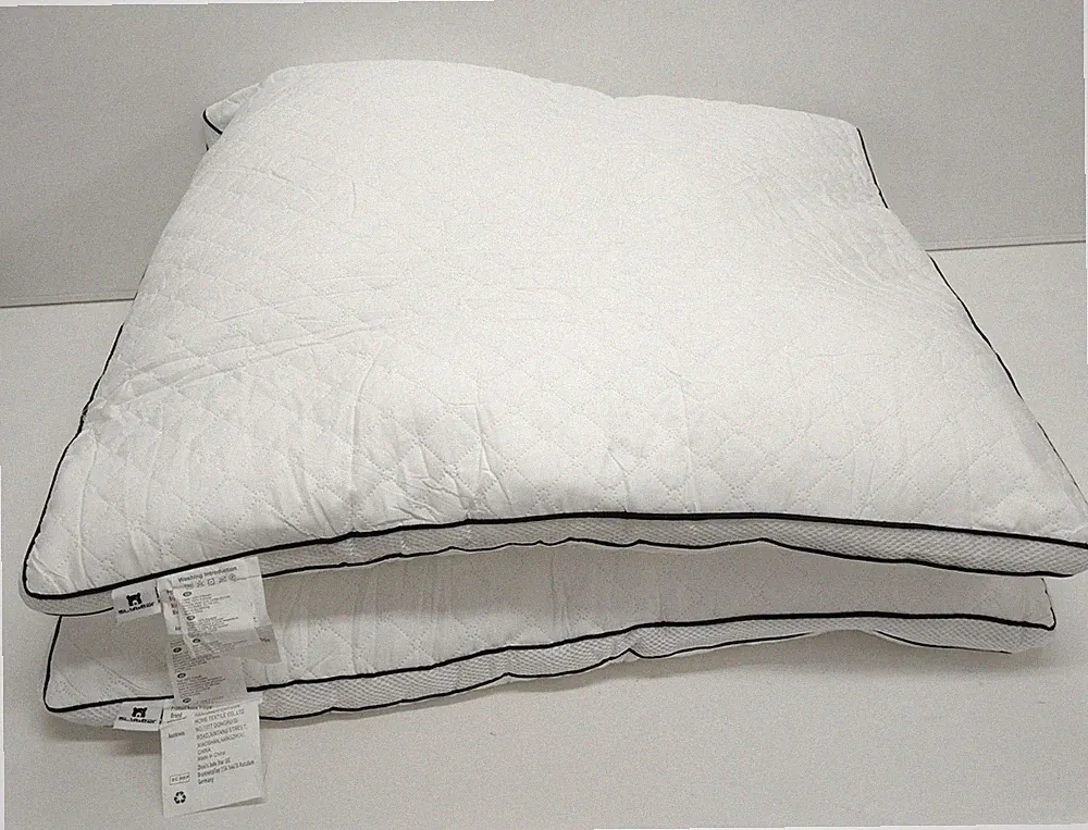 Slybear Kopfkissen 80x80 cm 2er Set, orthopaedisches Seitenschlaeferkissen