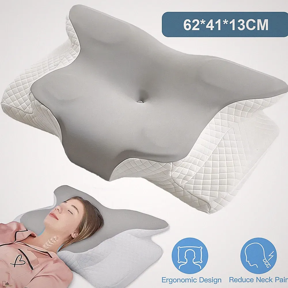 Therapiekissen Nackenkissen Stützkissen Ergonomisch Orthopädisch Memory Schaum