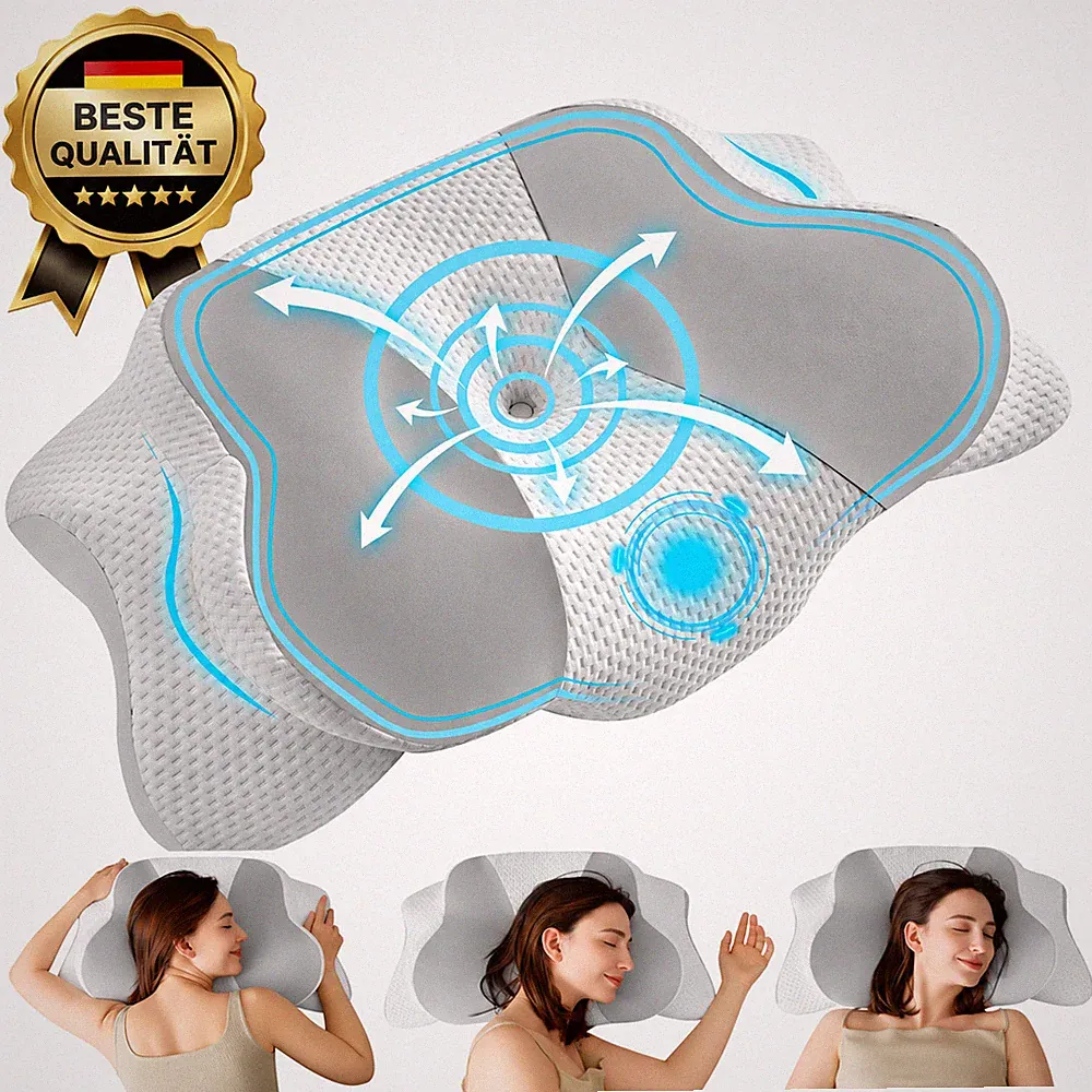 Uniency Orthopädisches Kissen Memory Foam Nackenstützkissen Anti-Schnarchen