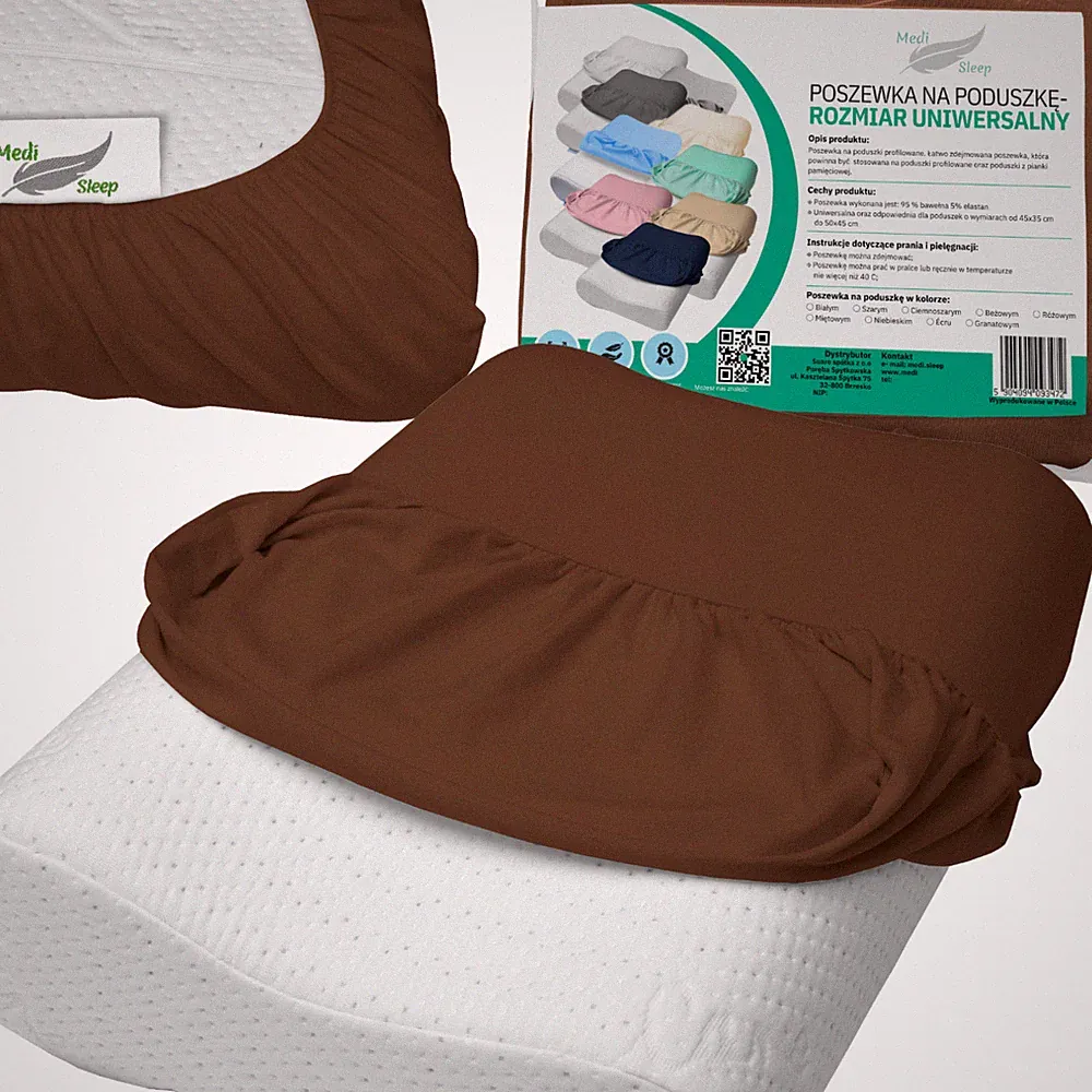 Braunes Orthopädisches Kissen