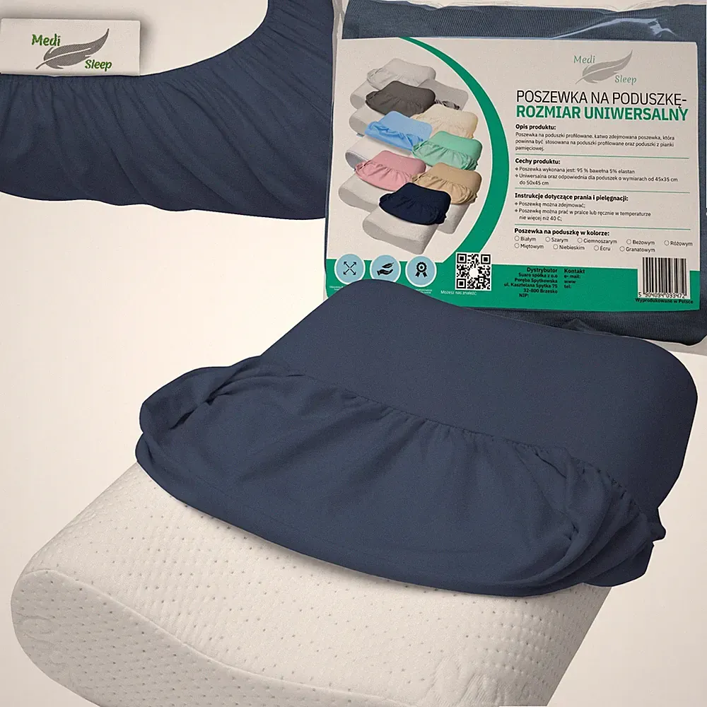 Blaues Orthopädisches Kissen
