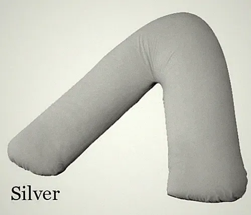 V-förmiger Kissenbezug Bezug Schwangerschaft Mutterschaft orthopädische Unterstützung Stillen UK