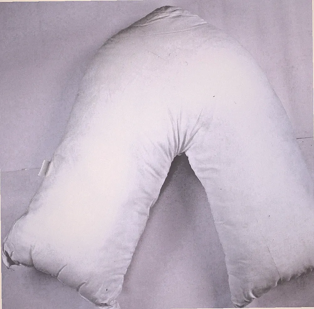V-förmiges Kissen Hohlfaser Schwangerschaft Orthopädisches Stützkissen - ZWEITE