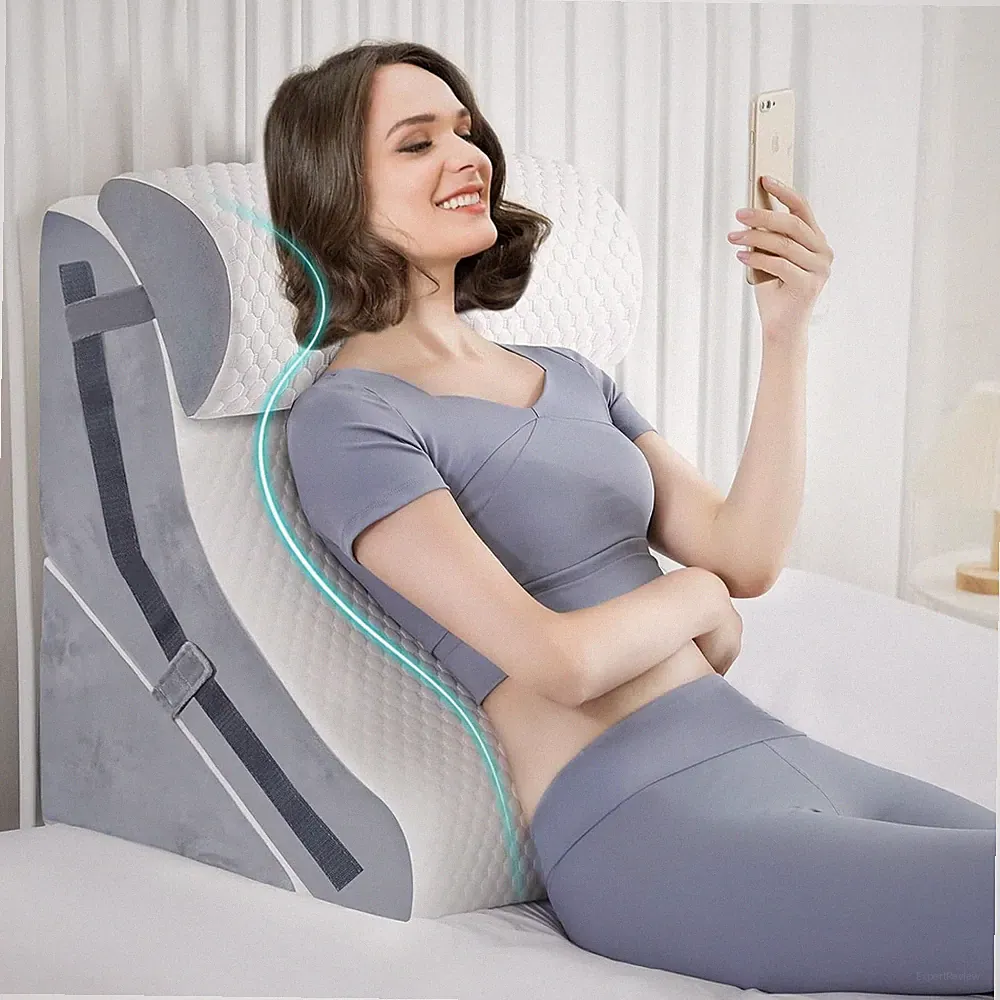 Verstellbares Keilkissen 15-in-1 Orthopädisch Schlafkissen 3