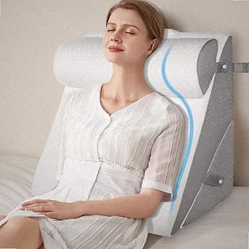 Wedge-Kissen 3 in 1 Bettkeil Orthopädisches Keilkissen | Memory Foam...
