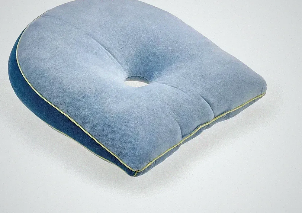 WENKO Keilkissen BHT 40x11.50x36 cm blau