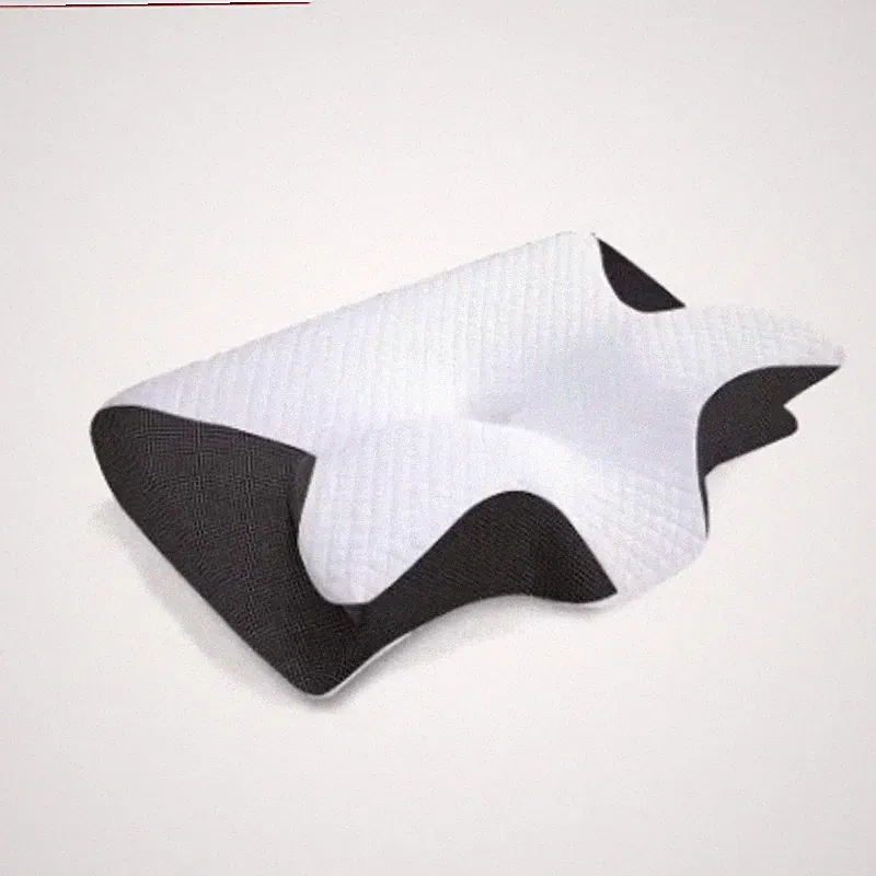 Zervikales Memory Foam Kissen Schmerzlinderung, orthopädisch für Nacken und Schulter